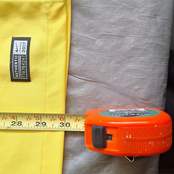 Nike 2017/18 PSG Yellow Away Jersey - Picture 11 of 12